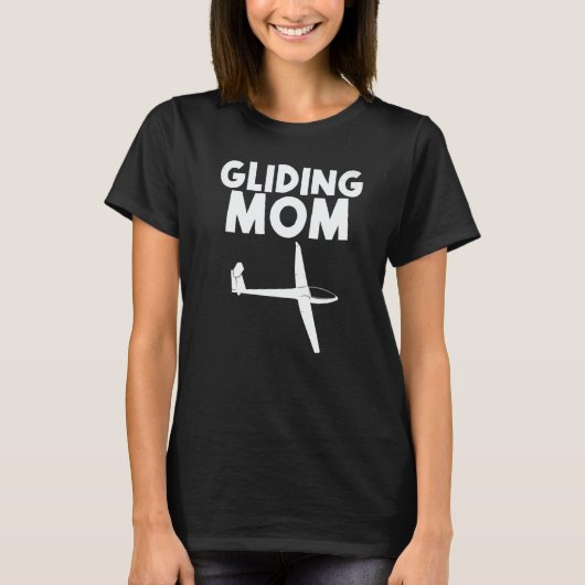 T-shirt Glider For Mom Women Gliders Sailplanes (Devant)