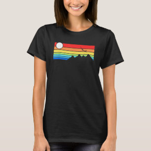 T-shirt Glider Sailplane Conception Vintage Tourner l'avia