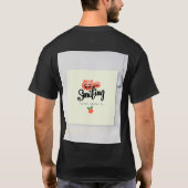 T-shirt glimlachend (Achterkant)