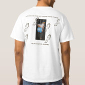 T-shirt Glissant quand T simple humide (Dos)