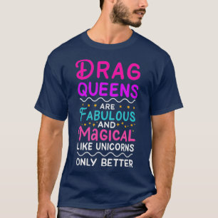 T-shirt Glisser cadeau Queen pour Drag Performer Drag Quee