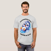T-shirt Glisser sur la glace