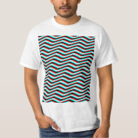 T-Shirt Glitch Chevron