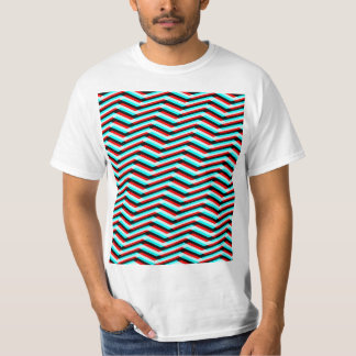 T-Shirt Glitch Chevron