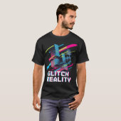 T-shirt Glitch Dreamscape (Devant entier)