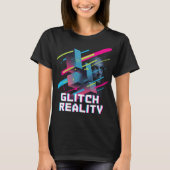 T-shirt Glitch Dreamscape (Devant)