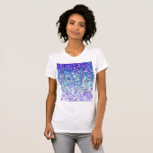 T-Shirt Glitter Grafische Achtergrond (Voorkant volledig)