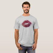 T-shirt Glitter Red Lips (Devant entier)