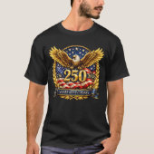T-shirt Glittered Semiquincentennial Eagle Emblem (Devant)