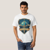 T-shirt Glitzor9 “Cunivara Prime Seal” Crest Tee (Devant entier)