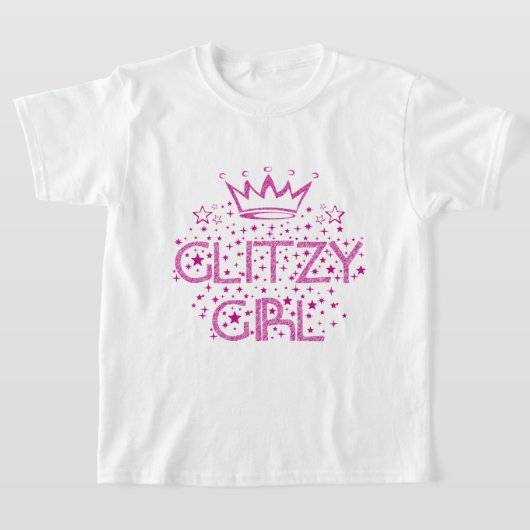 T-shirt Glitzy Girl (Poser)