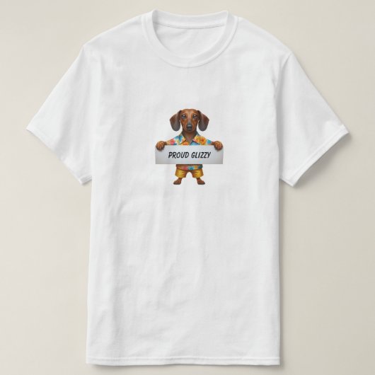 T-shirt Glizzy fière (Design devant)