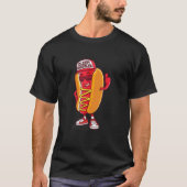 T-shirt Glizzy Gobbler Hot Dog mangeant mème (Devant)