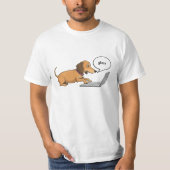 T-shirt Glizzy Hot Dog (Devant)
