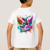 T-shirt Global Beats : Terre et casques (Dos)