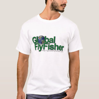 T-shirt global de logo de FlyFisher