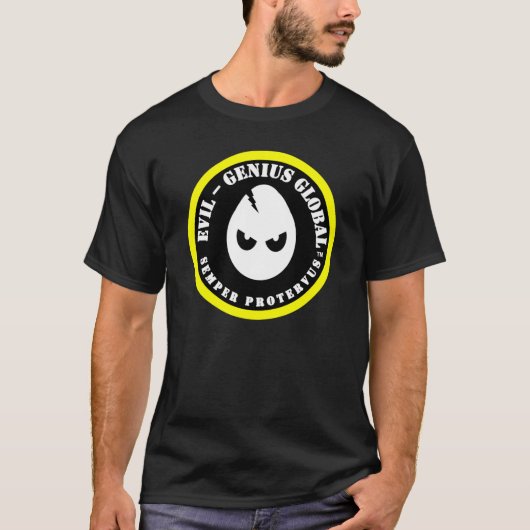 T-shirt global de Mal-Génie (Devant)