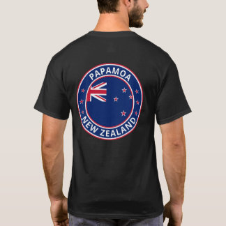 T-shirt Global Traveler - 'City', Nouvelle-Zélande (Modifi