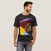 T-shirt Globe multicolore (Devant entier)