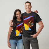 T-shirt Globe multicolore (Unisexe)