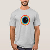 T-shirt Globe Oculaire Arc-en-Ciel Cool (Devant)