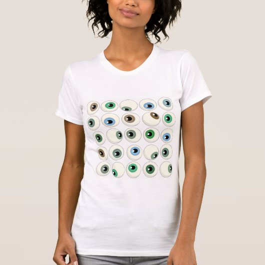 T-SHIRT GLOBES OCULAIRES (Devant)