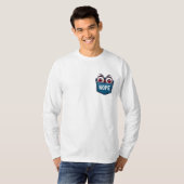 T-shirt Globes oculaires dans la poche (Devant entier)