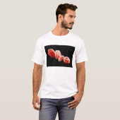 T-shirt Globules rouges (Devant entier)
