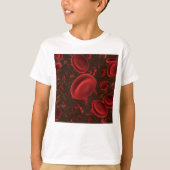T-shirt Globules Rouges Microscopiques (Devant)