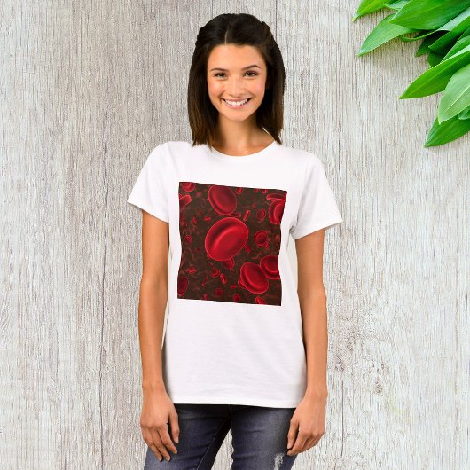 T-shirt Globules Rouges Microscopiques