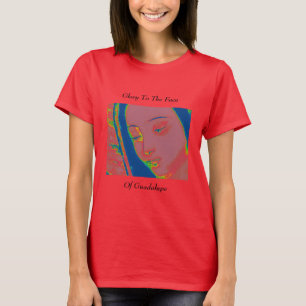 T-shirt gloire à la face de guadalupe