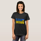 T-shirt Gloire à l'Ukraine (Devant entier)