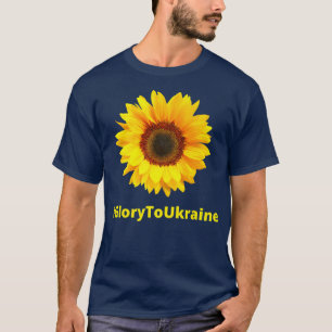 T-shirt Gloire à Ukraine Sunflower Premium