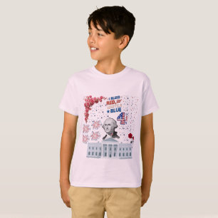 T-shirt Gloire sous les étoiles rose pâle