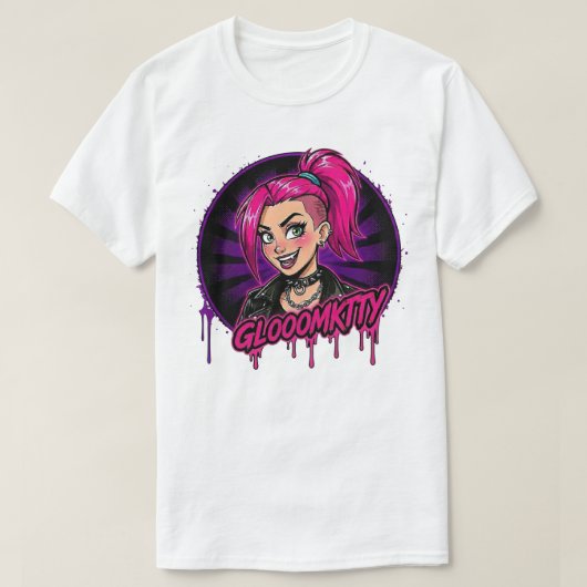 T-shirt Gloomkitty Basique (Design devant)