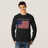 T-shirt Glorieux patriotisme cool jamais ne se démode et d (Devant entier)
