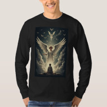 Glorious Heavenly Angels Men's Long Sleeve Tee