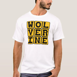 T-shirt Glouton, mammifère féroce
