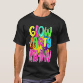 T-shirt Glow Party Clothing Glow Party Tees Glow Party Sis (Devant)