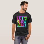 T-shirt Glow Party Faisons la fête (Devant entier)