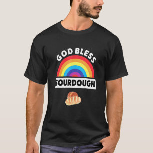 T-shirt Gluten de pain aigre pâte de début de cuisson