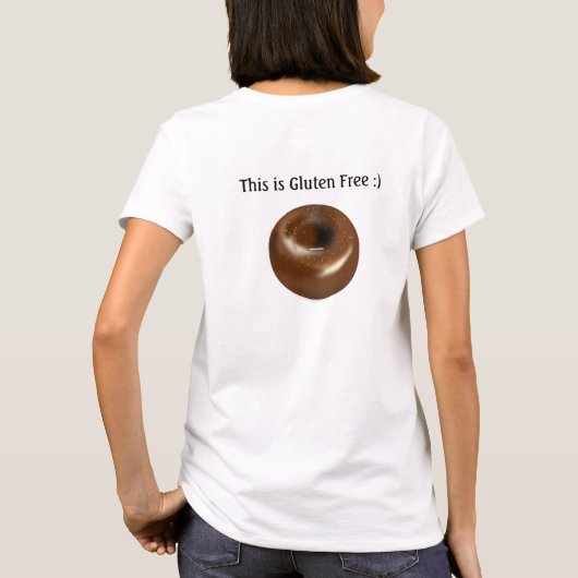 T-shirt Gluten Free & Lovin' It Shirt (Dos)