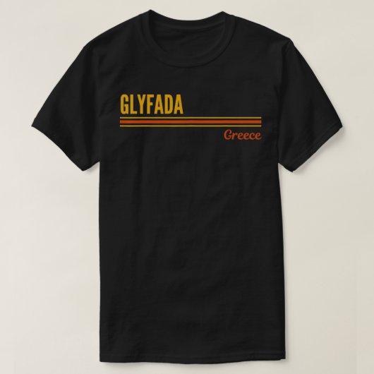 T-shirt Glyfada Grèce (Design devant)