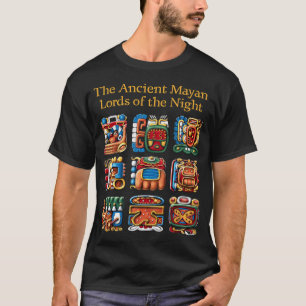 T-shirt Glyphe Mayan antique