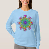 T-shirt Glyphe Spectra de Yoga (Devant)