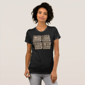 T-shirt Glyphes maya (Devant entier)
