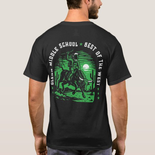 T-shirt GMS Best in the West (Dos)