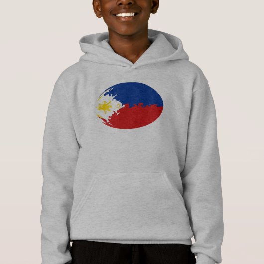 T-shirt Gnarly de drapeau de Philippines (Devant)