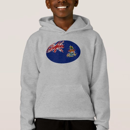 T-shirt Gnarly de drapeau des Îles Caïman (Devant)