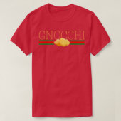 T-shirt Gnocchi Pasta Funny Italy World Travel Venin Unise (Design devant)